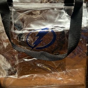 Clear Tampa Bay Lightning bag
